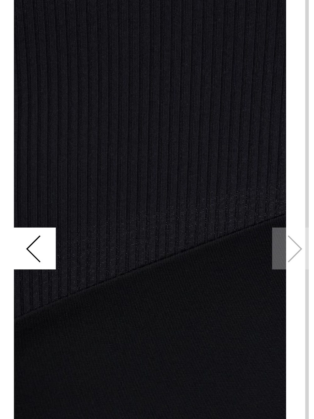 Onia Black One-Shoulder Ribbed One-Piece Swimsuit - Picture 4 of 8